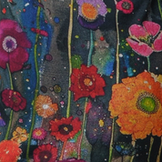 Robe Mistassini Aquarelle Fleurie
