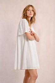 Robe Ample à Cordons