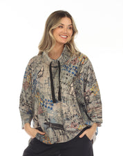 Chandail Oversize Col Baveaux