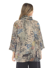 Chandail Oversize Col Baveaux