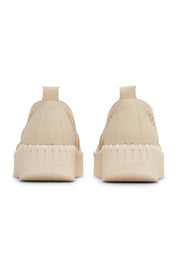 Chaussure Confort Plateforme Semelle Beige