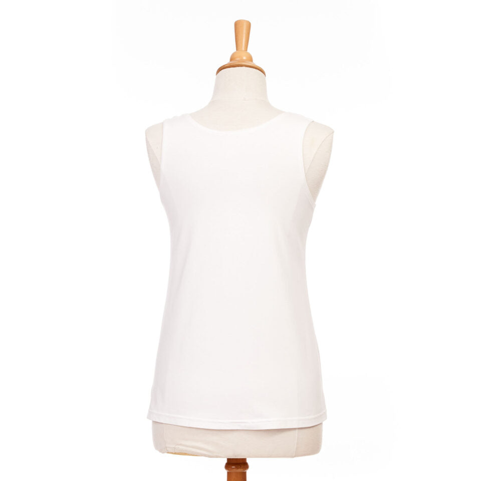 Camisole Réversible Col Rond plus ou moins décolleté