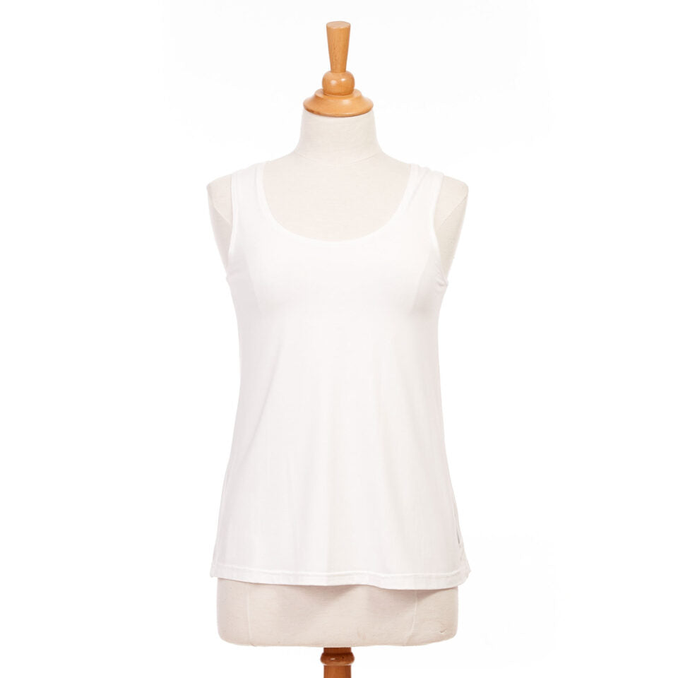 Camisole Réversible Col Rond plus ou moins décolleté
