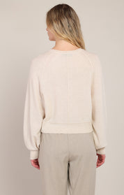 Chandail Henley perle avec boutons au col Room 34 pour femme