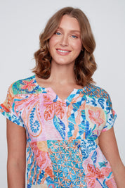 Chandail multicolore avec manches en dentelle CYC Coco Y Club