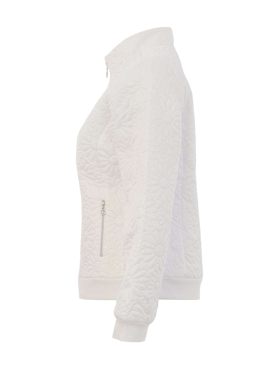 Cardigan Texturé de Marguerites