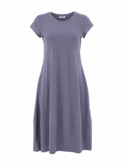 Robe Longue Manche Courte