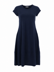 Robe Longue Légère Manche Courte