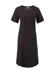 Robe Longue à Col en V