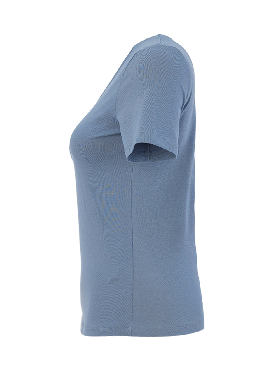 T-Shirt Uni Col en V