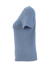 T-Shirt Uni Col en V
