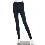 Legging long uni marine Rien ne se perd, tout se crée Legging long uni pour femme