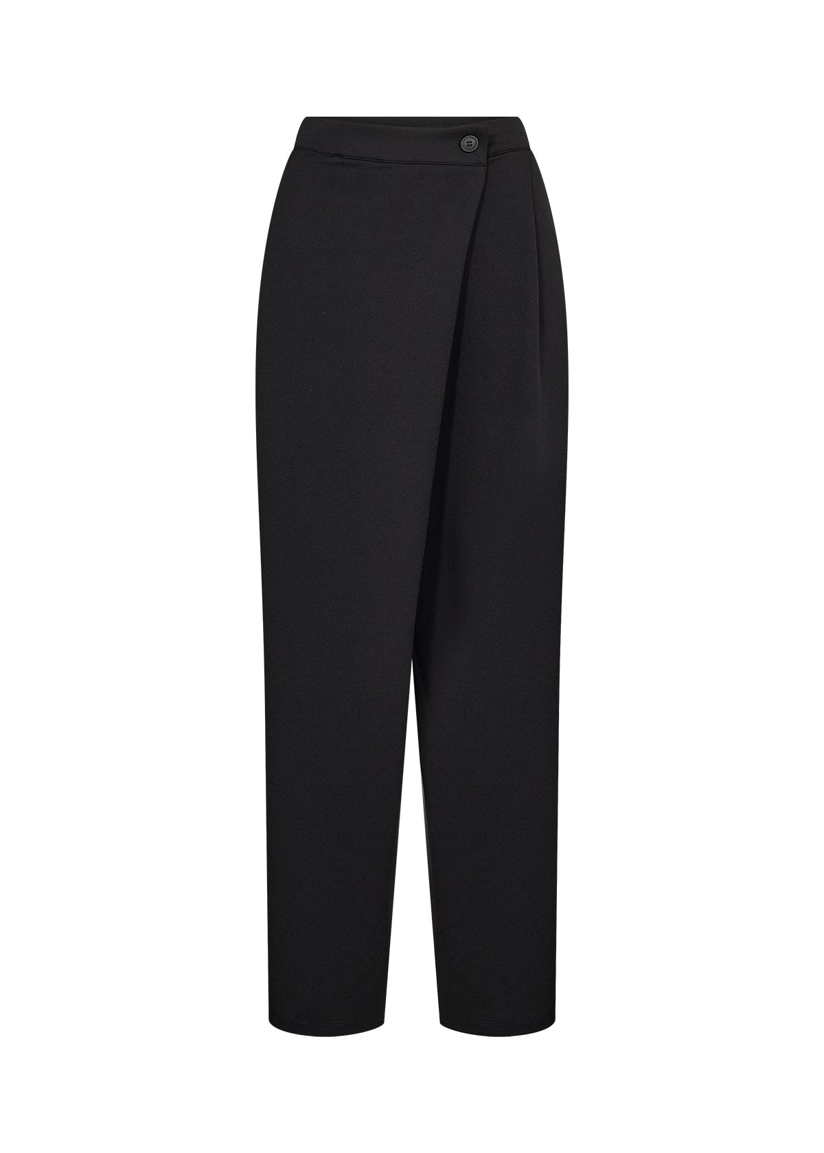 Pantalon noir à panneau asymétrique Soya Concept pour femme