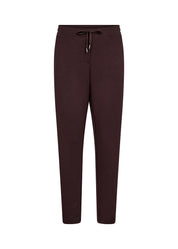 Pantalon scuba chocolat à jambe étroite Soya Concept pour femme