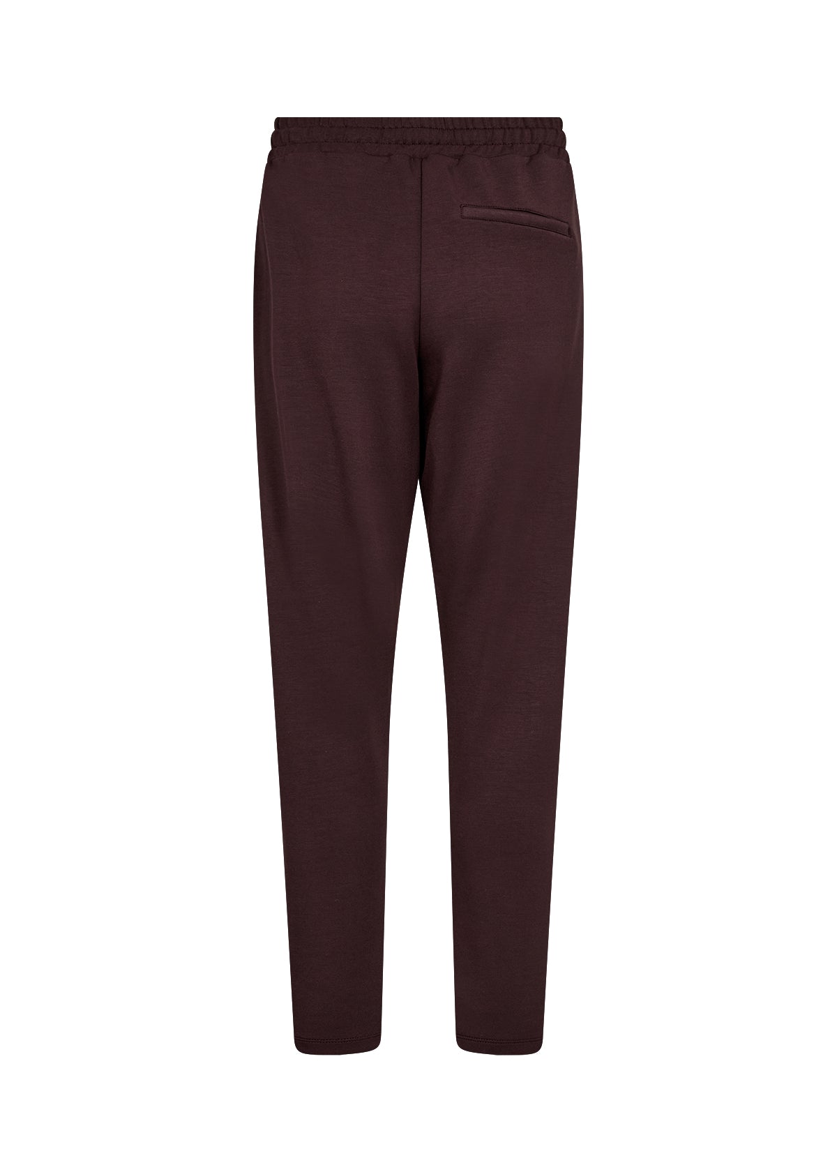 Pantalon scuba chocolat à jambe étroite Soya Concept pour femme