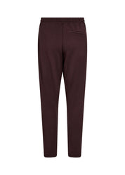 Pantalon scuba chocolat à jambe étroite Soya Concept pour femme