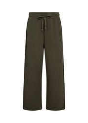 Pantalon scuba vert forêt à jambe large Soya Concept pour femme
