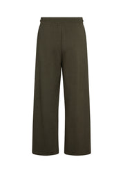 Pantalon scuba vert forêt à jambe large Soya Concept pour femme