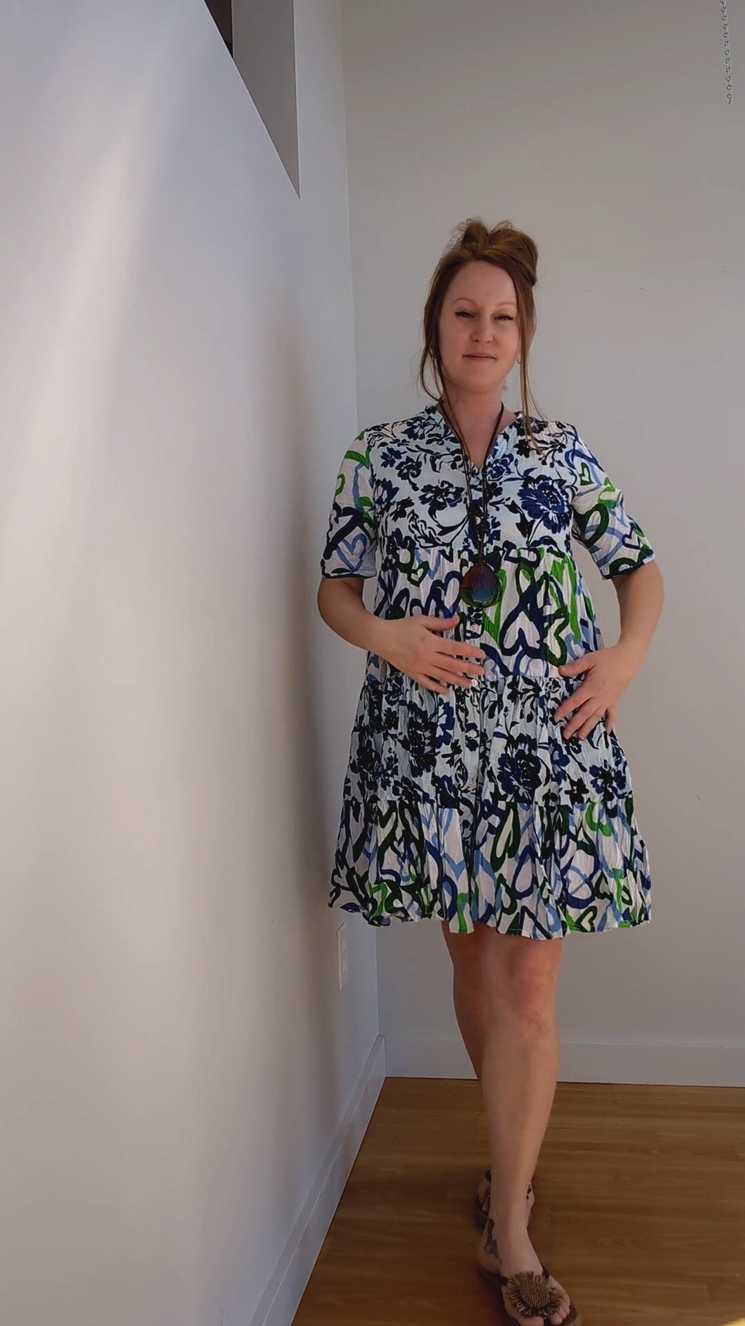 Robe Chemisier Imprimée