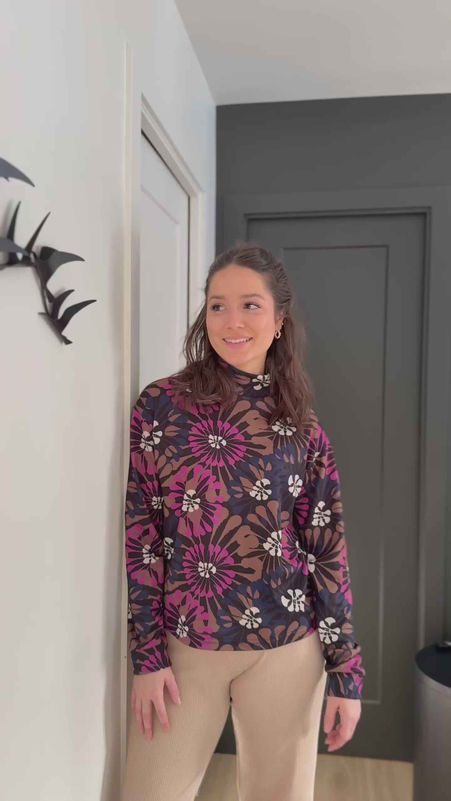 Chandail Imprimé Floral Batiscan