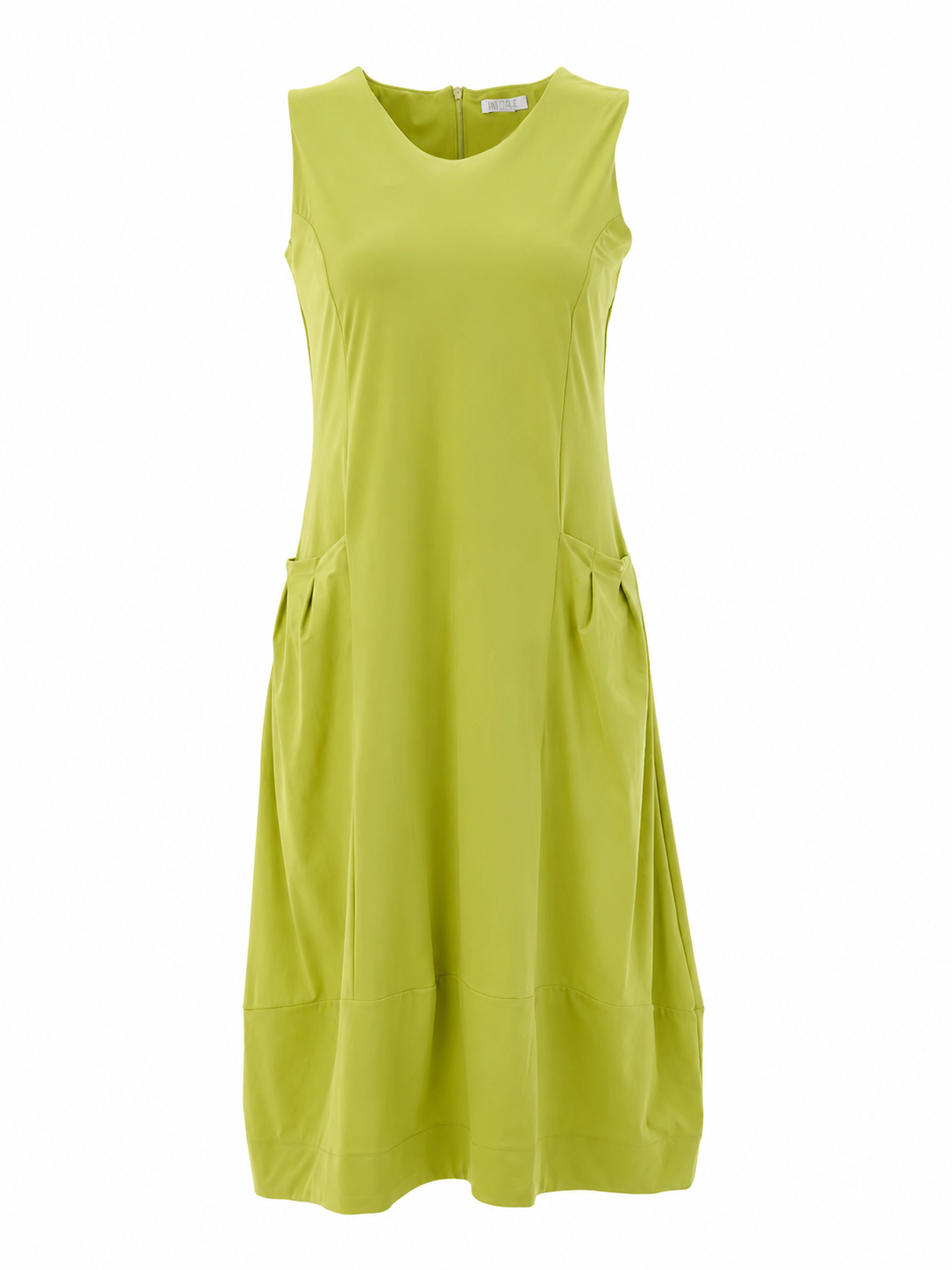 Robe Longue Poches Plissées