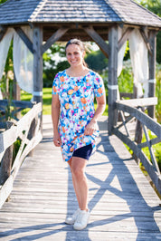 Robe Manches Courtes Infroissable