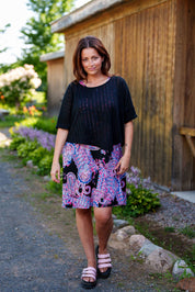 Robe sans Manche Imprimée