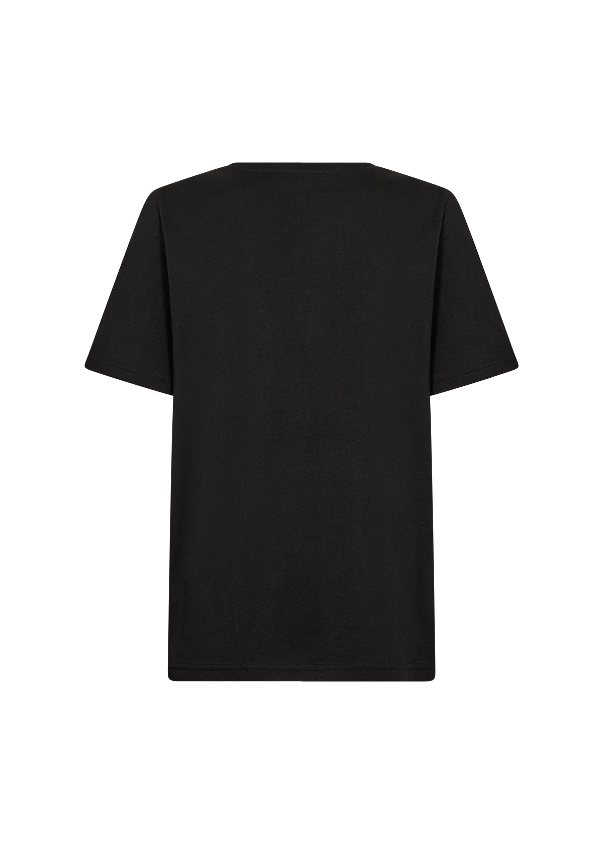 T-shirt noir imprimé 74 Soya Concept pour femme