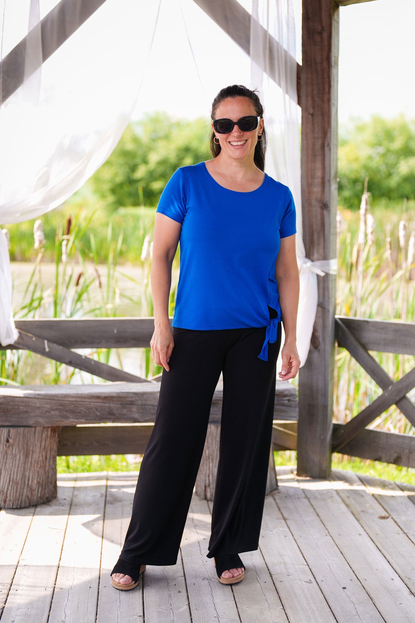 Pantalon Large Fluide