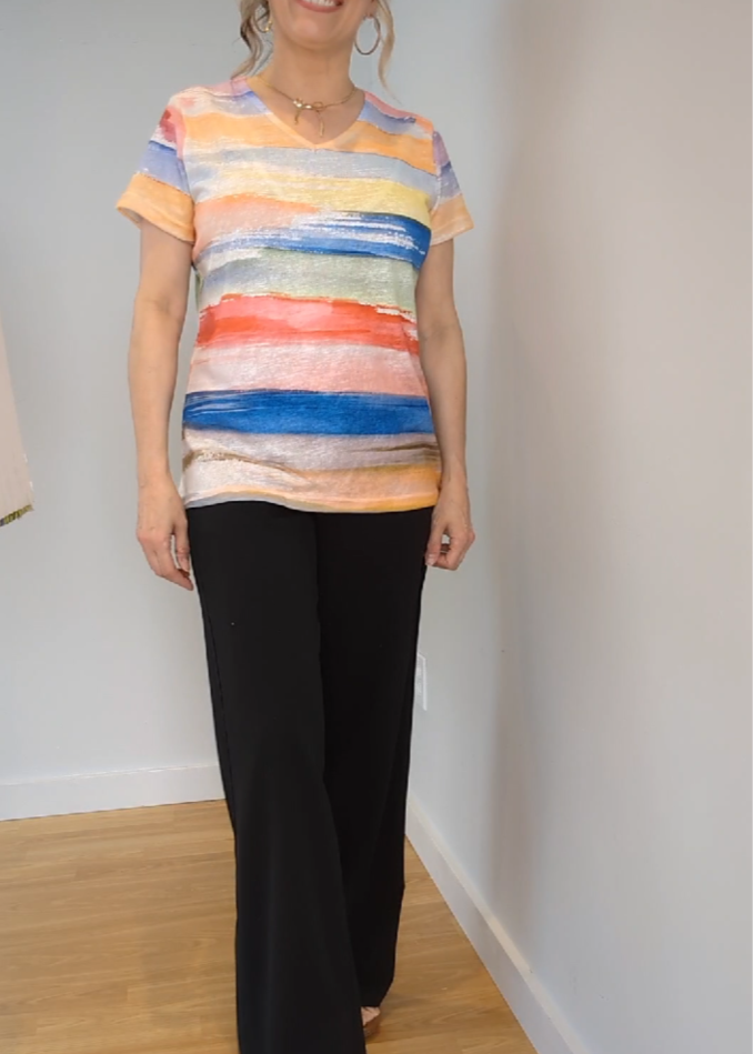 t-shirt_raye_multicolore_col_v_bleu_jaune_corail_orange_rouge_cyc_coco_y_club_style_2518002.png