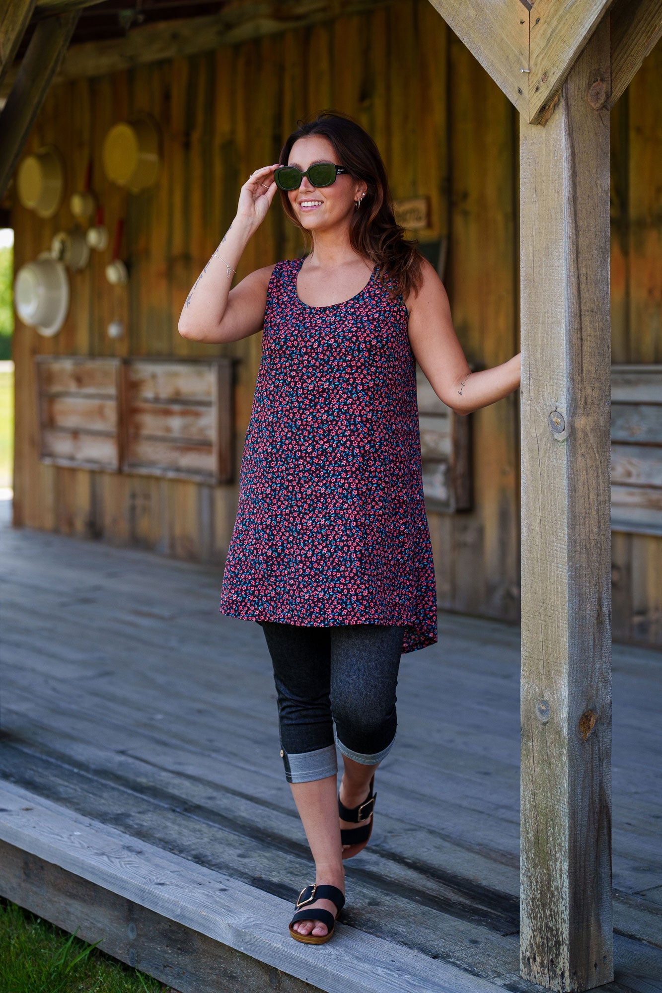 Capri Confort Effet Jeans