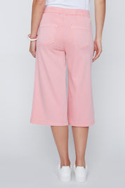 Capri Jambe Large Taille Élastique