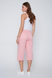 Capri Jambe Large Taille Élastique
