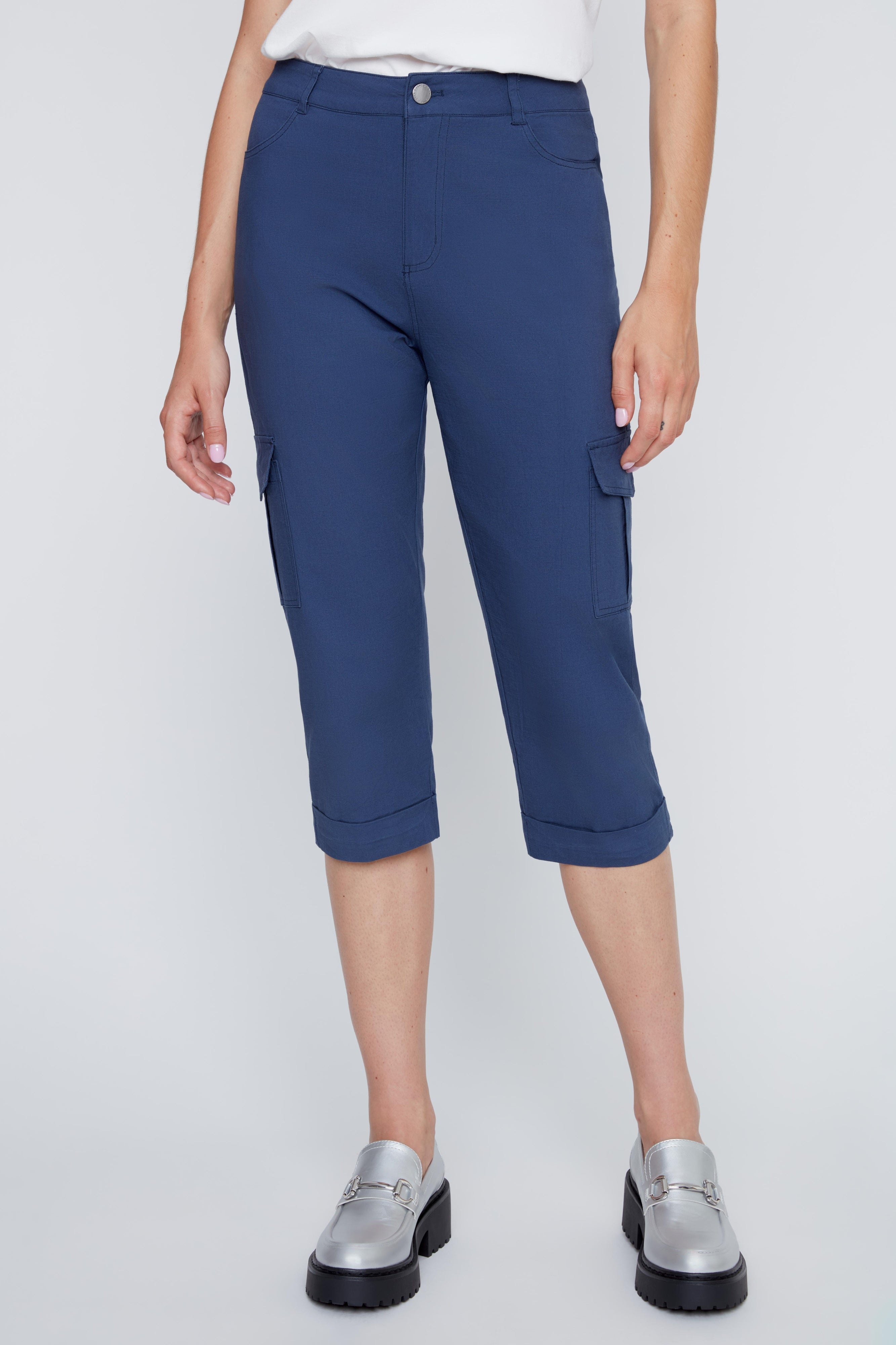 Capri Extensible avec Poches Cargos