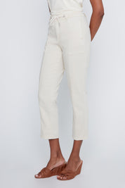 Pantalon Confort 7/ 8 avec Cordon Jambe Droite