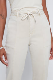 Pantalon Confort 7/ 8 avec Cordon Jambe Droite