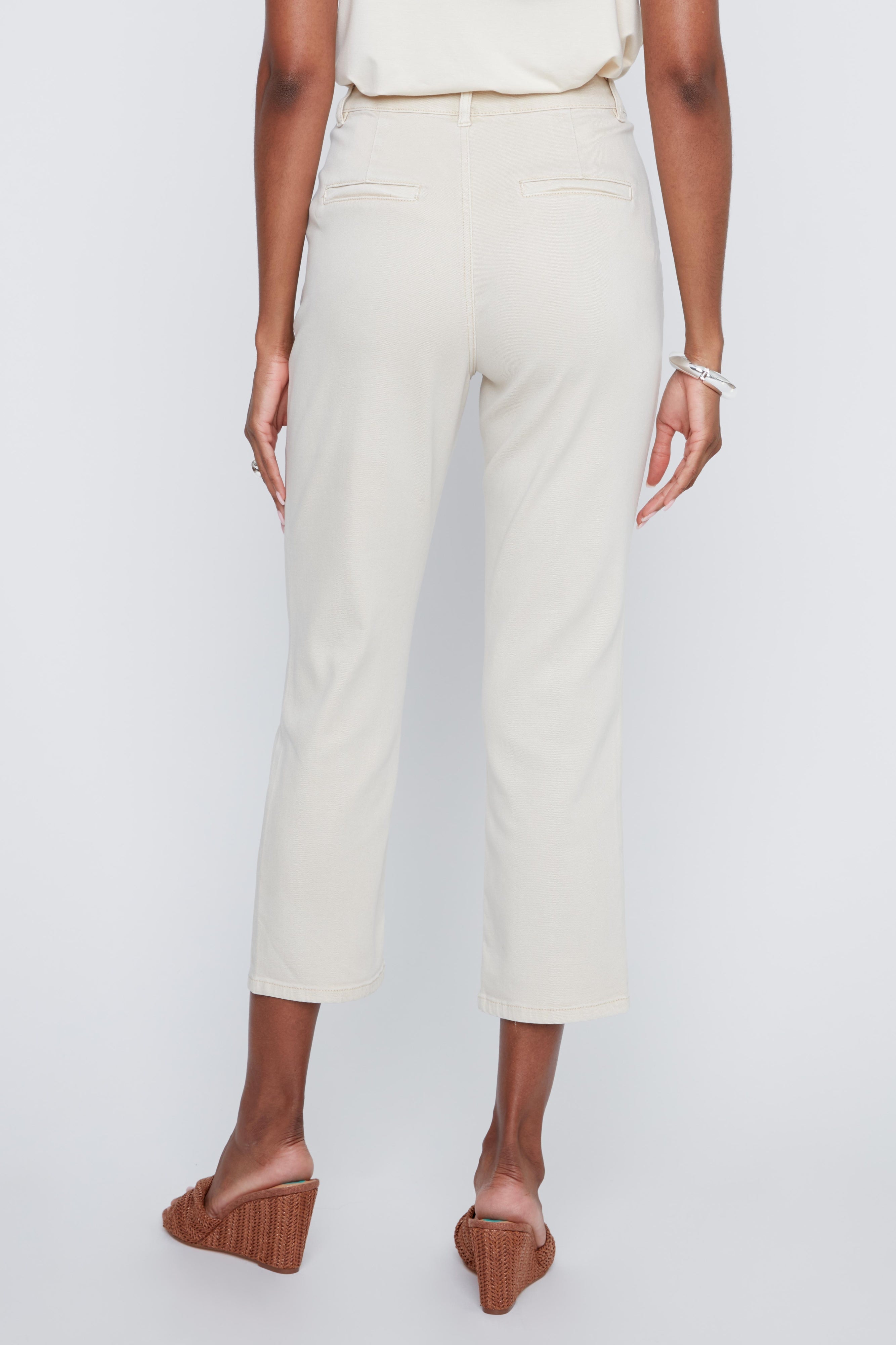 Pantalon Confort 7/ 8 avec Cordon Jambe Droite
