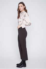 Pantalon Étroit Sans Zip