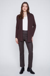 Cardigan en Tricot avec Poches