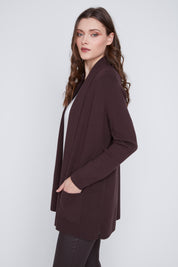 Cardigan en Tricot avec Poches