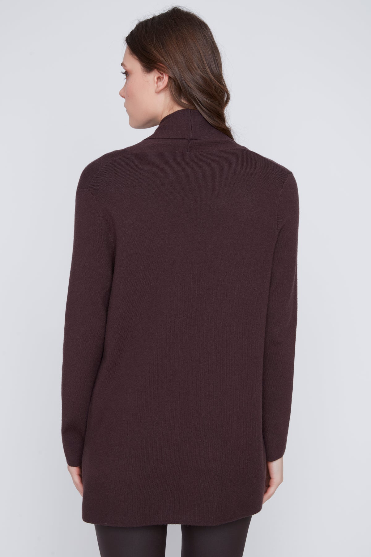 Cardigan en Tricot avec Poches