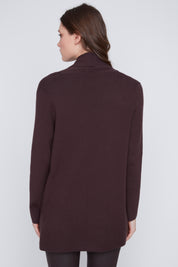 Cardigan en Tricot avec Poches