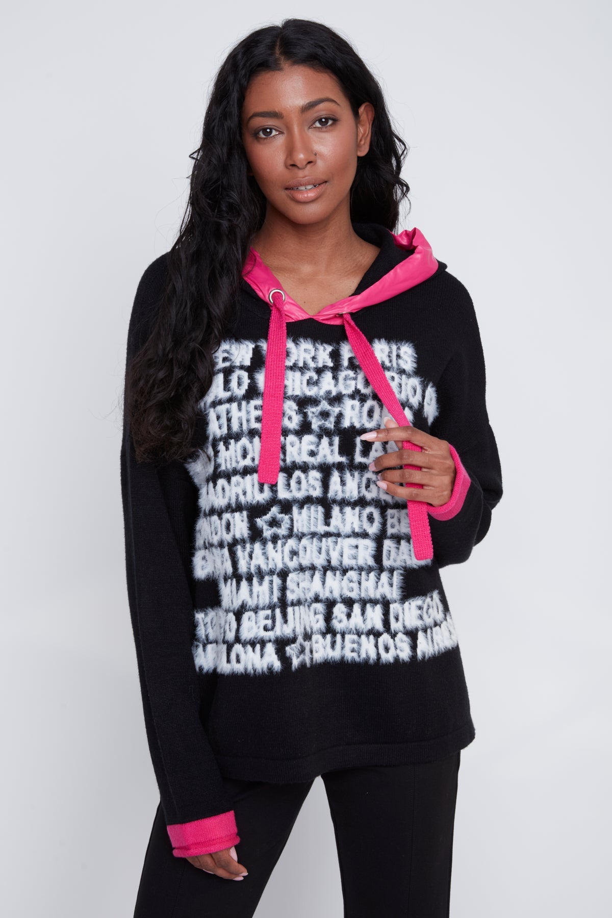 Chandail Tricot Capuchon