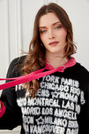 Chandail Tricot Capuchon