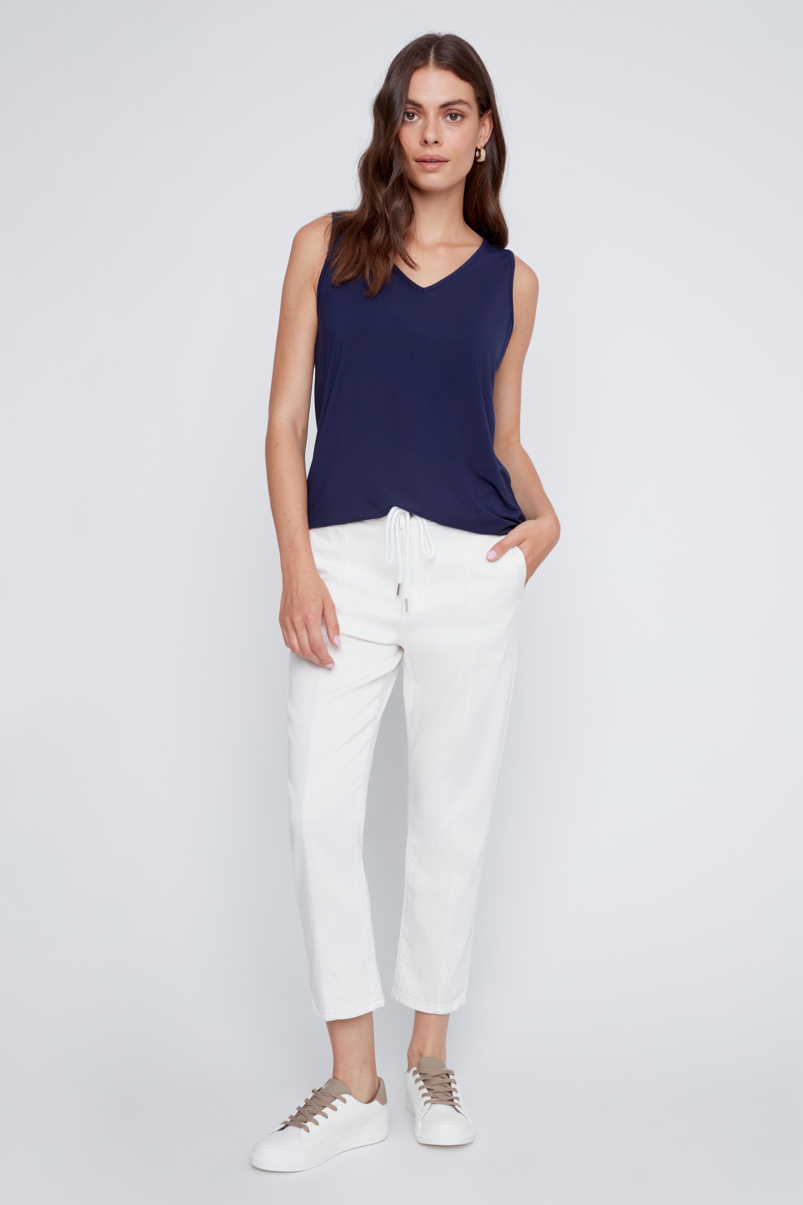 Camisole Col en V en Tricot