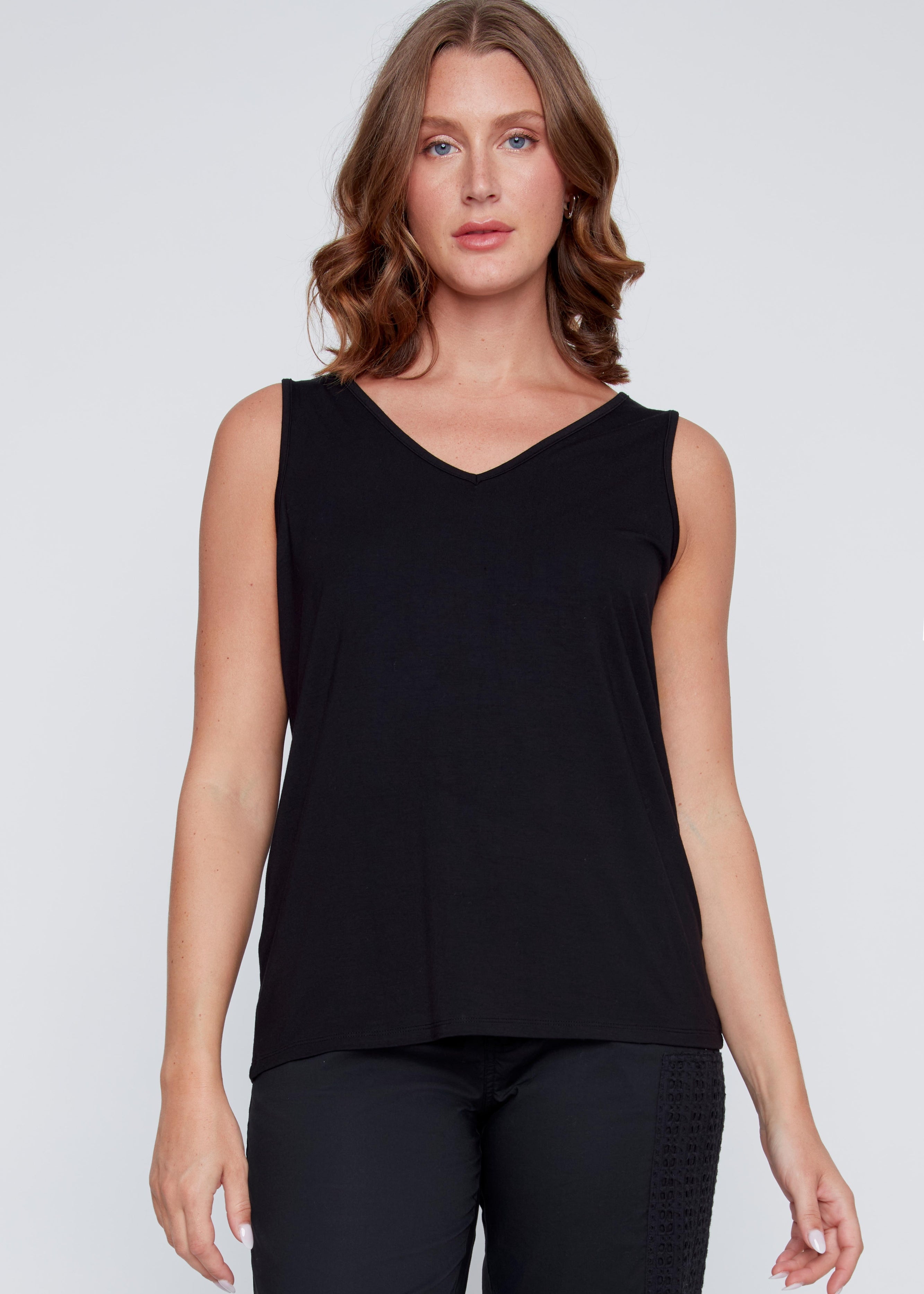 Camisole Col en V en Tricot