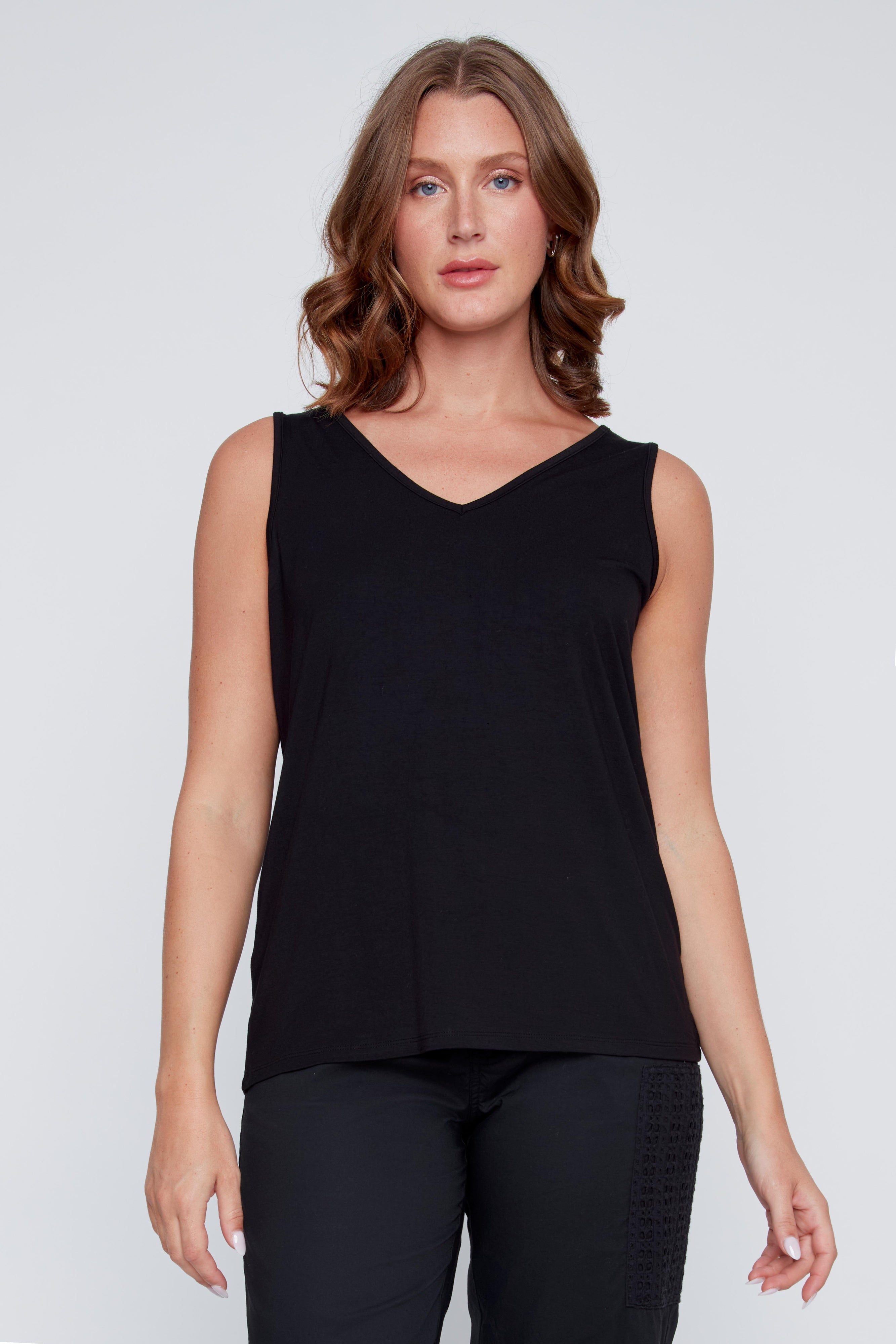 Camisole Col en V en Tricot