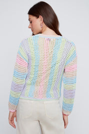 Cardigan en Crochet Mutlicolore (Copie)