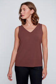 Camisole Col en V en Tricot