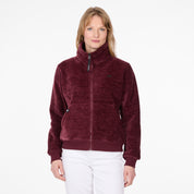 Veste Marine en Chenille Doublée Sherpa